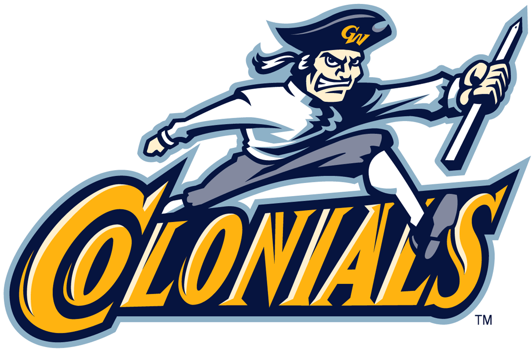 George Washington Colonials 1997-2008 Alternate Logo v2 diy iron on heat transfer